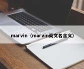 marvin（marvin英文名含义）