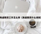 海通期货工作怎么样（海通期货什么级别）