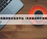 长房集团综合信息平台（长房建设股份有限公司）