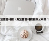 源慧信息科技（源慧信息科技有限公司做什么的）