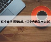 辽宁光伏招聘信息（辽宁光伏发电企业）