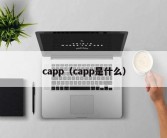 capp（capp是什么）