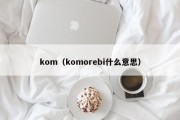 kom（komorebi什么意思）